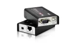 ATEN MINI USB VGA KVM pikendaja (100 m), saatja ja vastuv&otilde;tja, juhtmega &uuml;hendatav, 100 m, Cat5, 1920 x 1200 pikslit, must