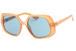 GUESS Women's Sunglasses GU7862-59V Dark Havana Butterfly/Cat Eye 56mm
