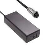 Akyga AK-EV-23 elektrijalgratta / e-t&otilde;ukeratta laadija 72 V (20S) Li-Ion akudele, 84 V, 2 A, GX16 12 mm pesa, 1,2 m