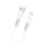 Dudao L25ST USB-A to USB-C kaabel 1m Valge