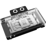 Graafikakaardi veeblokk Alphacool RTX 5080 Phoenix l&auml;bipaistev h&otilde;bedane tagapaneeliga