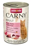 ANIMONDA Carny t&auml;iskasvanud koertele kalkuniga, chicken and shrimp - m&auml;rg kassitoit - 400g