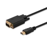 Savio CL-103 videokaabli adapter 1,8 m HDMI Type A (Standard) VGA (D-Sub) Must