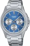 Casio meeste analoogkvartskell MTP1375PD2A2V sinine sihverplaat roostevaba teras 43.8mm