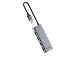 UGREEN USB-C jaotur CM653 4-porti USB-A 5Gbps 100W PD-ga, kosmosehall