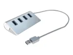 Exertis Connect 4-porti USB 3.0 jaotur - lauaarvuti - must 021312