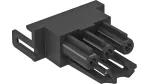 OBO Bettermann BTA-SKS S1 SW pistikupesa osa adapter sirge must 6117190