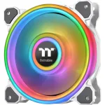 Thermaltake Riing Quad 12 RGB Radiator Fan TT Premium Edition CL-F100-PL12SW-C radiaatoriventilaator, 120 mm, 500-1500 p/min, valge, 1 tk