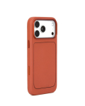 Mujjo Troubadour Modular Leather Case nahk&uuml;mbris Apple iPhone 18 Pro Max / 17 Pro Max jaoks, MagSafe, terrakota