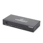 Gembird DSP-4PH4-02 HDMI jaotur, 1x HDMI &rarr; 4x HDMI, HDMI 1.4, 225 MHz, 3D, teras, must