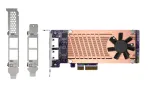 QNAP QM2-2P2G2T PCIe laienduskaart, M.2 NVMe SSD + 2,5GbE