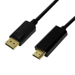 LogiLink CV0126 Videokaabli adapter 1 M DisplayPort HDMI Type a (Stand