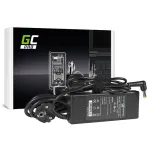 S&uuml;learvuti toiteadapter Green Cell AD02P 90W 19V 4.74A AC-to-DC Siseruumides Must
