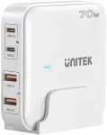 Laua-laadija Unitek P1228AWH01-EU 70W 2&times;USB-A 2&times;USB-C