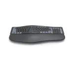 Juhtmevaba ergonoomiline klaviatuur HAMA WK-900 Must USB, kompaktne paigutus, juhtmevaba &uuml;hendus