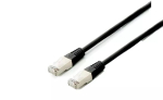 V&otilde;rgukaabel Equip Cat.6A Platinum S/FTP RJ-45 3,0 m Must