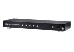 ATEN 4-pordiline t&otilde;eline 4K HDMI l&uuml;liti kahe v&auml;ljundiga, HDMI, metallist, must, 60 Hz, 3 m, 3840 x 2160, 4096 x 2160