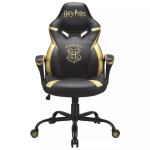 PC gaming chair Subsonic Junior Hogwarts Upholstered padded seat Must kollane