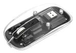 Juhtmevaba hiir Manhattan l&auml;bipaistev laetav USB