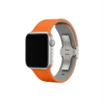 Kella k&auml;epael GUAN Premium Plus Apple Watchile 38/40/41/42 mm &mdash; oranž/hall