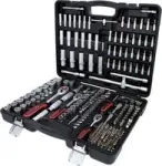 Padrunv&otilde;tmete komplekt ks tools 917.0255 &mdash; 255-osaline padrun- ja tarvikukomplekt 1/4 tolli, 3/8 tolli, 1/2 tolli ajamitele