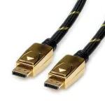DisplayPort-kaabel ROLINE 11.04.5922 3 m Must Kuldne