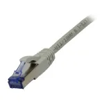 patch-kaabel RJ45 - CAT6A 500Mhz - 1.5m - gray - S-STP(S/FTP) - komponenttestitud(GHMT-sertifitseeritud) - AW