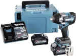 Makita TW007GM201 40V XGT akutoitel mutrikeeraja, 1/2 tolli, 1100 N&middot;m, 2 akut