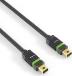 PureLink - MiniDP Kabel - Ultimate Serie - 1,50m - schwarz PureLink&reg; - Ultimate Serie. MiniDP Kabel mit 24 kt. vergoldeten Pr&auml;zisions-Steckkontakten u