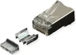 ROLINE RJ45-pistik Cat.6A varjestatud+siset&uuml;kk 10 tk (21.17.3099)