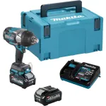 Juhtmeta l&ouml;&ouml;kmutriv&otilde;ti TW001GM201 XGT, 40 V sinine/must, 2x Li-Ion XGT aku 4 Ah, kandekastis