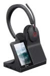 Yealink WH68 Workstation Peakomplekt, juhtmega ja juhtmevaba, 20&ndash;20000 Hz, k&otilde;ned/muusika, 155 g, peakomplekt, must