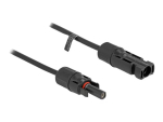 kaabel DeLOCK DL4 Solar kaabel 4 mm&sup2; isane emasele 3 m must