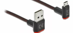 USB-kaabel DeLOCK EASY-USB 2.0 Type-A &ndash; Micro-B 0,2 m must