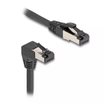 V&otilde;rgukaabel DeLOCK RJ45 Cat.8.1 90&deg; allanurga / sirge 5 m must