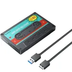 ORICO 2,5-tolline HDD v&auml;line korpus 2580U3 USB 3.0 2,5-tollistele SATA-draividele