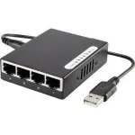 V&otilde;rgul&uuml;liti Renkforce 1483811 &mdash; 5-pordine 100 Mbit/s haldamata l&uuml;liti