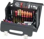 Parat New Classic t&ouml;&ouml;riistakott 8 taskuga 2460000401, 390 x 185 x 310 mm, veisenahk