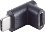 Adapter ShiverPeaks 13-40002 USB 3.1 Type C isane emasele 90&deg; pistik