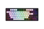 HATOR Skyfall 80 MAG ULTIMA 8K juhtmevaba klaviatuur M&auml;ngimine USB + RF juhtmevaba + Bluetooth QWERTY USA inglise Must, Valge