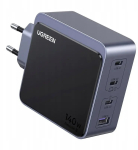 Seinalaadija UGREEN X570 140W 4-pordiline GaN kiirlaadija EL &mdash; 4 USB-C/USB-A porti, GaN-tehnoloogia, 140W max