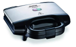 V&otilde;ileivagrill Tefal SM1572, 700 W, k&uuml;psetusplaadid 230 x 130 mm, roostevaba teras/must
