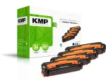 KMP Tinderikomplekt, &uuml;hilduv Samsung CLT-K504S/CLT-C504S/CLT-Y504S/CLT-M504S must, ts&uuml;aan, magenta, kollane 4-pakk