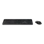 Targus AKM610FR juhtmeta klaviatuuri ja hiire komplekt - t&auml;issuuruses - AZERTY - prantsuse paigutus - must