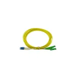 BlueOptics Duplex Fiiberoptiline Paigalduskaabel, LC-UPC &ndash; E2000-APC, &Uuml;hemoodiline OS2, 1m, Sinine/Roheline