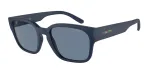 ARNETTE AN432527592V5 Unisex P&auml;ikeseprillid - Matt Must Raam, Tumehallid Polariseeritud L&auml;&auml;tsed, 54/19/145 mm
