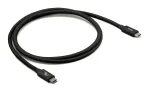 USB Type-C kaabel CLUB3D CAC-1570 1,2m &mdash; 80Gbps, 240W, toetab 8K@240Hz, must