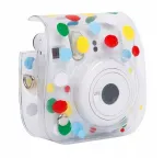 LOVEINSTANT Case Cover Pouch for Fujifilm Instax Mini 12 - Colorful Dots