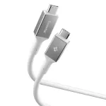SPIGEN Essential USB-C to USB-C kaabel 240W 120cm Valge