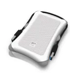 HDD enclosure Silicon Power Armor A30 &mdash; 2,5-tolline &uuml;he pesaga, USB 3.2 Gen 1, valge, plast/kumm